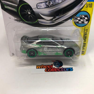 Custom '01 Acura Integra GSR * Zamac Walmart Only * 2017 Hot Wheels