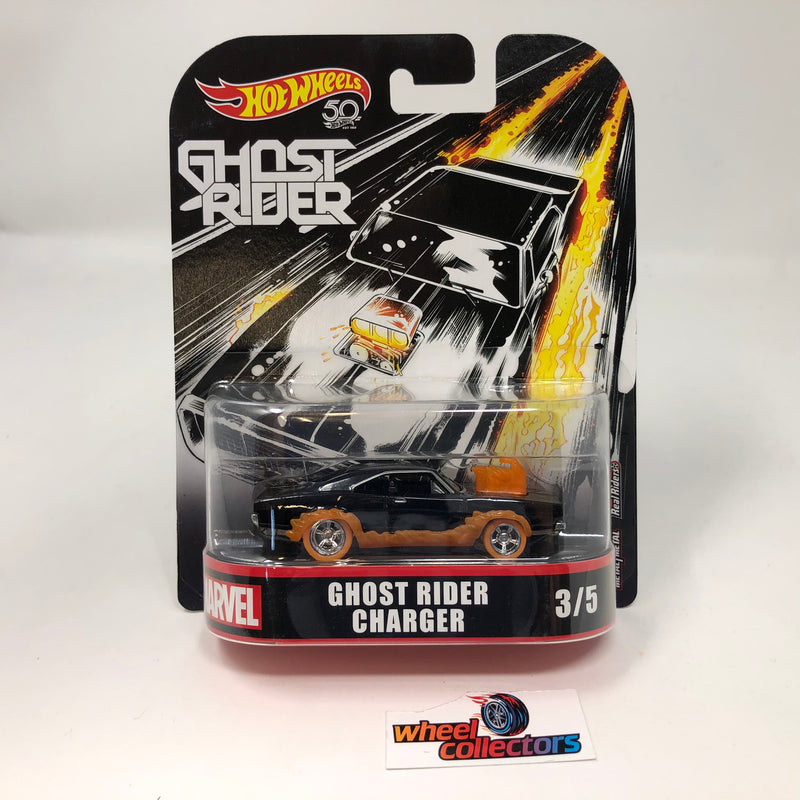 Ghost Rider Charger * Hot Wheels Retro Entertainment