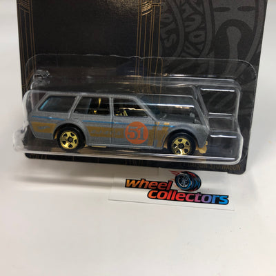 '71 Datsun 510 Wagon #2 * Hot Wheels Stain & Chrome 51st Anniversary