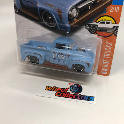 Custom '56 Ford Truck * Blue Kmart Only * 2017 Hot Wheels