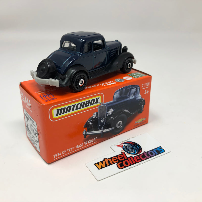 1934 Chevy Master Coupe * POWER GRABS 2022 Matchbox Case B Release