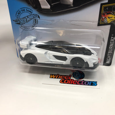 McLaren Senna #233 * White * 2020 Hot Wheels