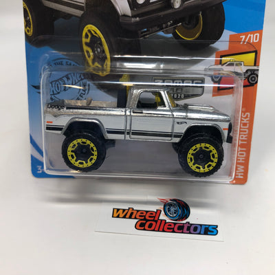 '70 Dodge Power Wagon #152 * Zamac Walmart Only * 2020 Hot Wheels