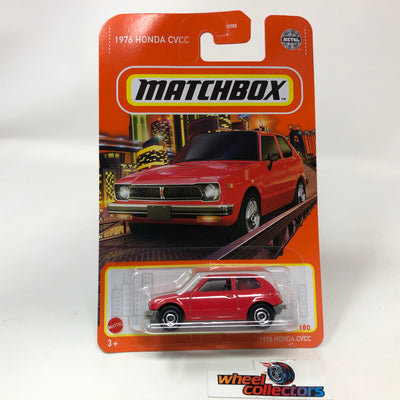 1976 Honda CVCC * Red * 2022 Matchbox Case B Release