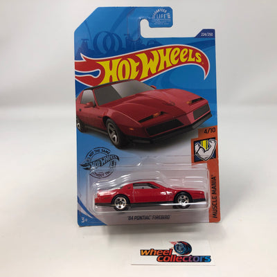 '84 Pontiac Firebird #224 * Red * 2020 Hot Wheels