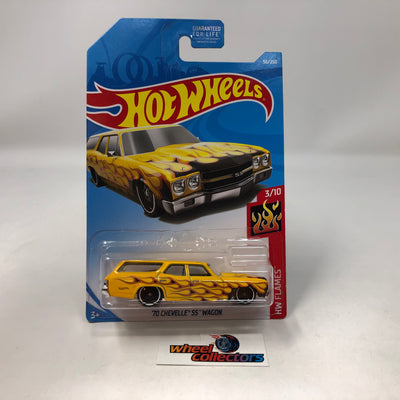 '70 Chevelle S Wagon #56 * Yellow * 2019 Hot Wheels