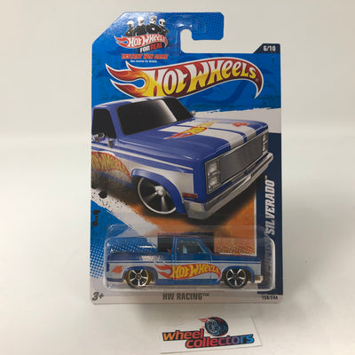 '83 Chevy Silverado #156 * Blue * 2011 Hot Wheels