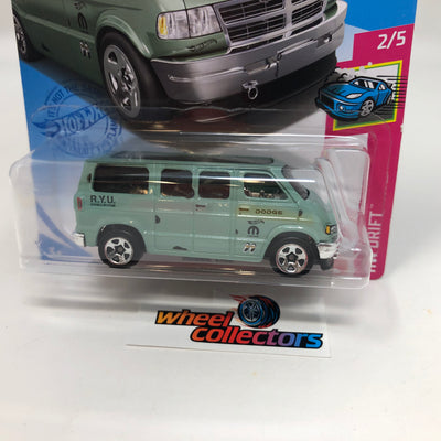Dodge Van #50 * Green * 2021 Hot Wheels New Model