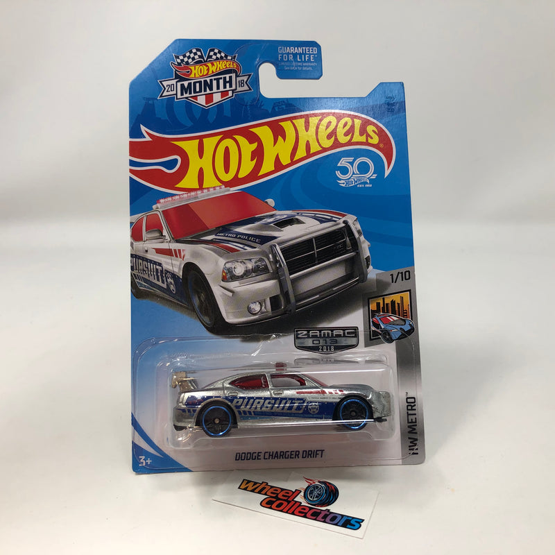 Dodge Charger Drift * Zamac Walmart Only  * 2018 Hot Wheels