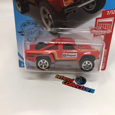 '87 Dodge D100 #64 * Red Target Only * 2019 Hot Wheels