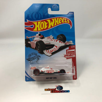 Indy 500 Oval #25 * White/Red Target Only * 2020 Hot Wheels