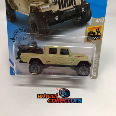 '20 Jeep Gladiator #157 * Tan * 2020 Hot Wheels