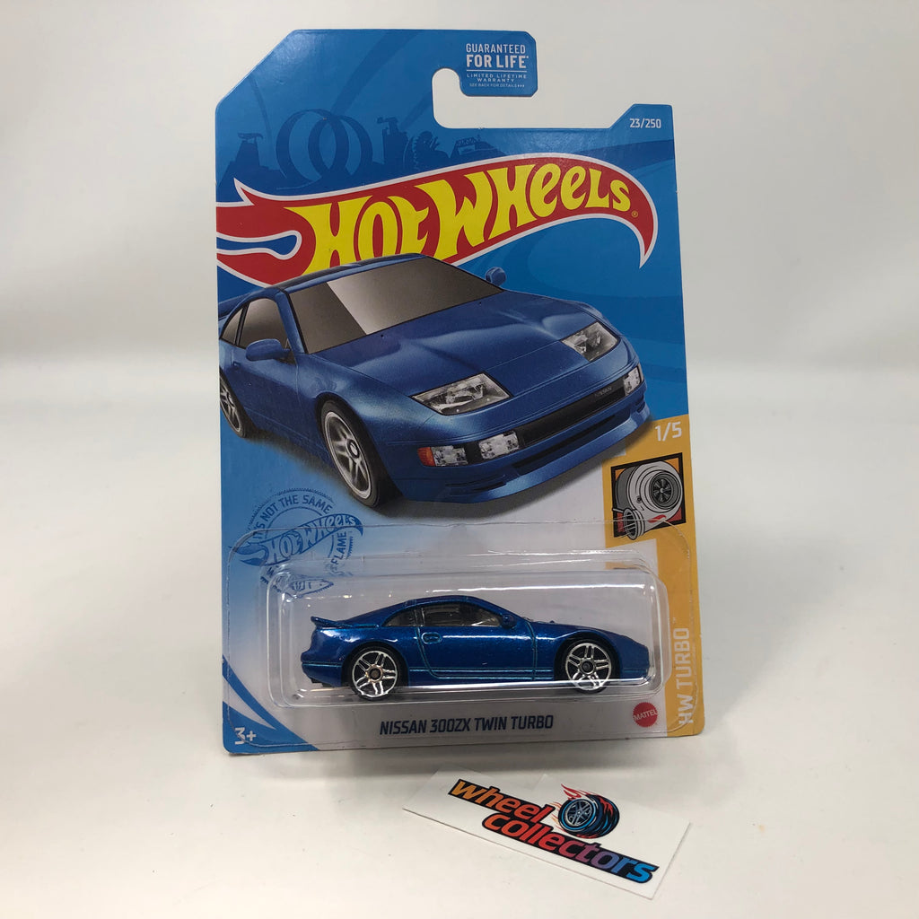 Nissan 300ZX Twin Turbo #23 * Blue * 2021 Hot Wheels