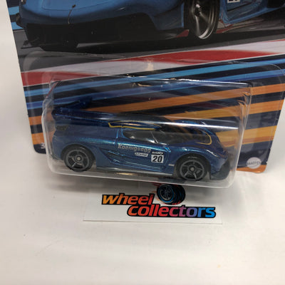 2020 Koenigsegg Jesko * Blue  * Hot Wheels Walmart Exotic Series