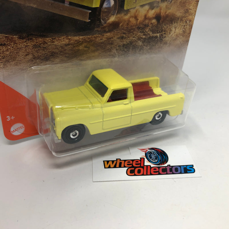 1956 Powell Sport Pickup * Yellow * Matchbox Basic Series