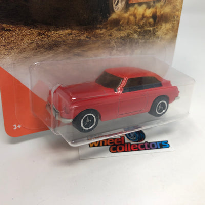 1971 MGB Coupe #61 * RED * Matchbox Basic Series