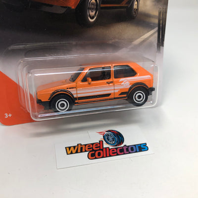 Volkswagen Golf MK 1 #8 * Orange * Matchbox Basic Series