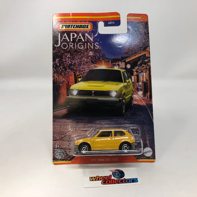 1976 Honda Civic CVCC * Yellow * Matchbox Japan Origins Series