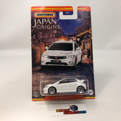 2008 Honda Civic Type R * WHITE  * Matchbox Japan Origins Series