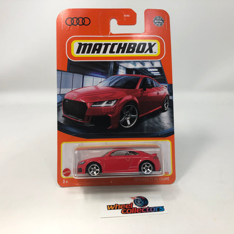 2019 Audi TT RS Coupe * RED * Matchbox Basic Series