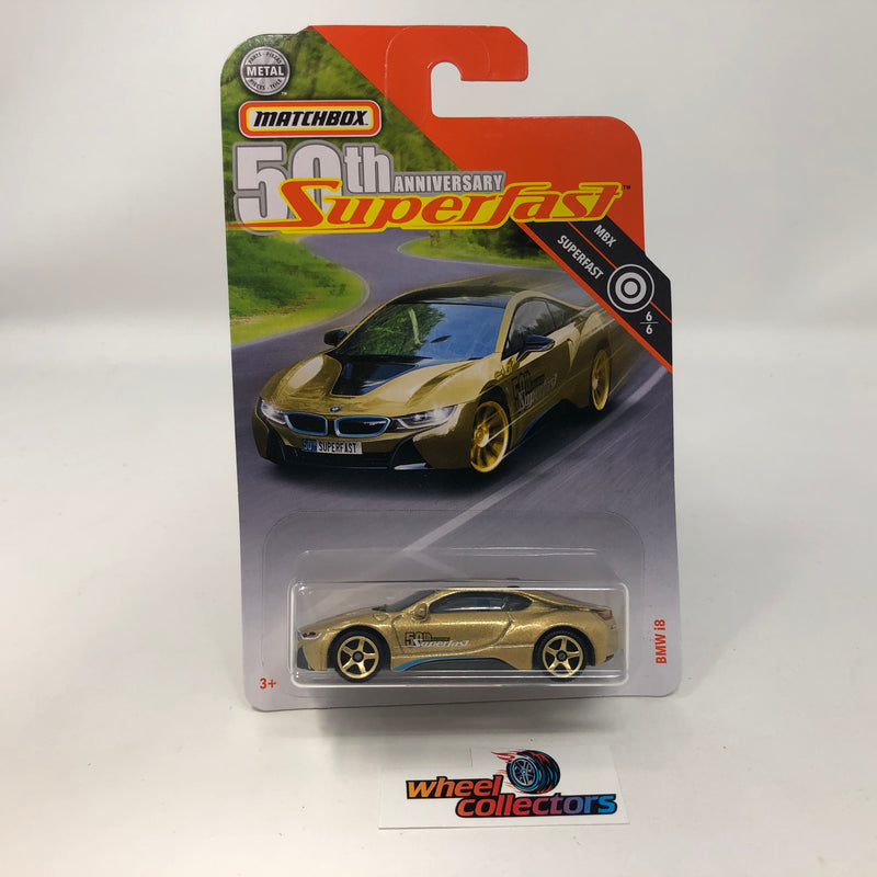 BMW i8 * Gold * Matchbox 50th Anniversary Superfast