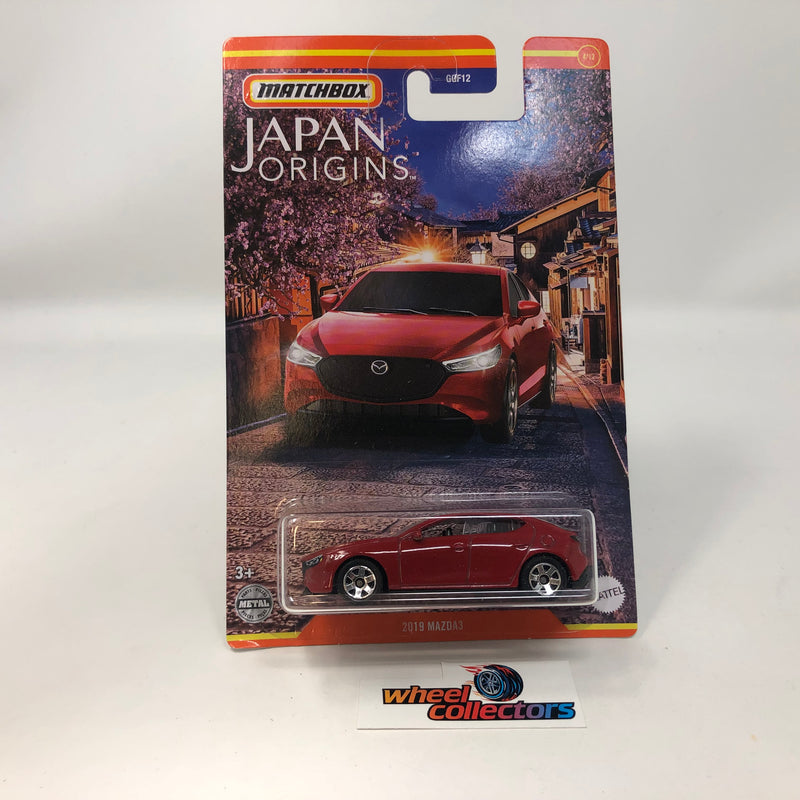 2019 Mazda 3 * Red * Matchbox Japan Origins Series