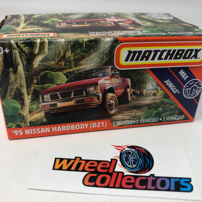 '95 Nissan Hardbody D21 * Red * Matchbox POWER GRABS