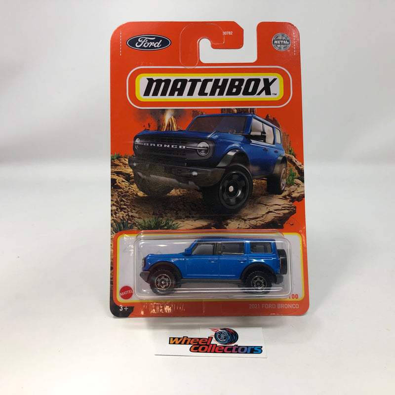 2021 Ford Bronco * Blue * Matchbox Basic Series