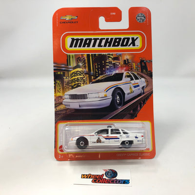 Chevy Caprice Classic * White * Matchbox Basic Series