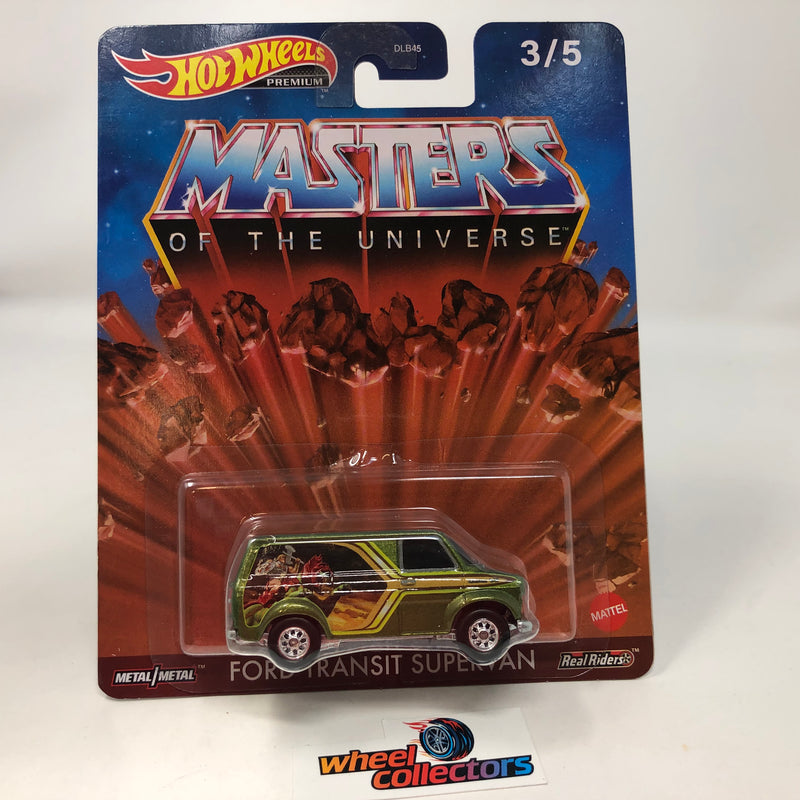 Ford Transit Supervan Masters Universe * 2022 Hot Wheels Pop Culture Mattel Brands Case R