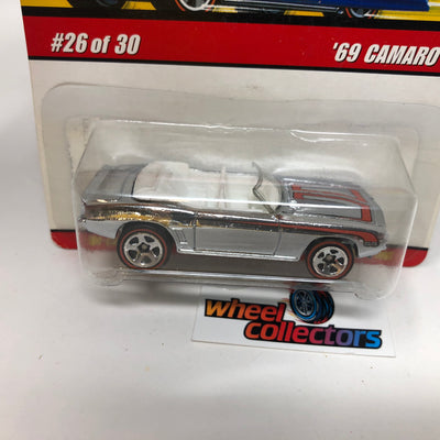 '69 Camaro #26 Chrome * Hot Wheels Classics