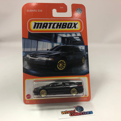 Subaru SVX #88 * BLACK * 2022 Matchbox Mix 6 Case F