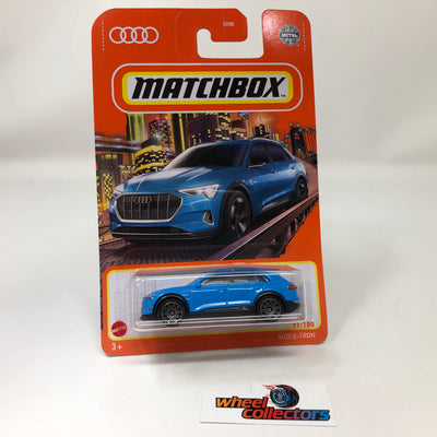 Audi E-Tron #77 * Blue * 2022 Matchbox Mix 6 Case F