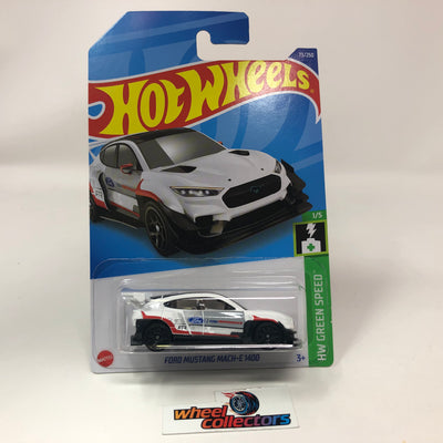 Ford Mustang Mach-E 1400 #73 * WHITE * 2022 Hot Wheels Case D