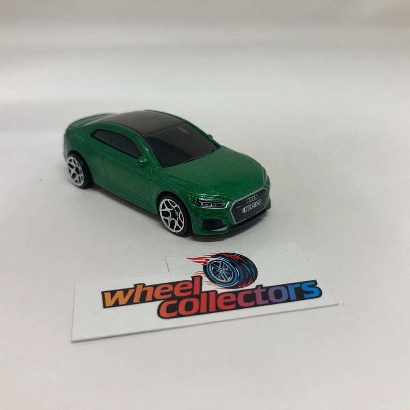 Audi RS 5 Coupe * Green * Hot Wheels Exotics European Series Loose 1:64 Scale