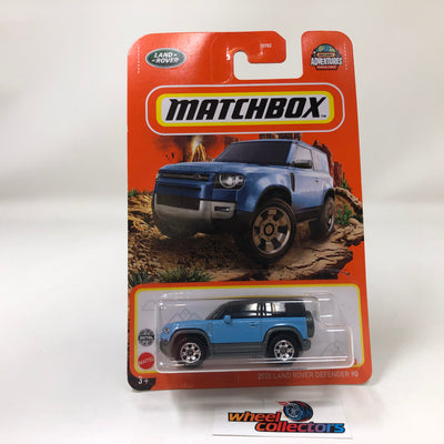 2020 Land Rover Defender 90 * Blue * Matchbox Basic Series
