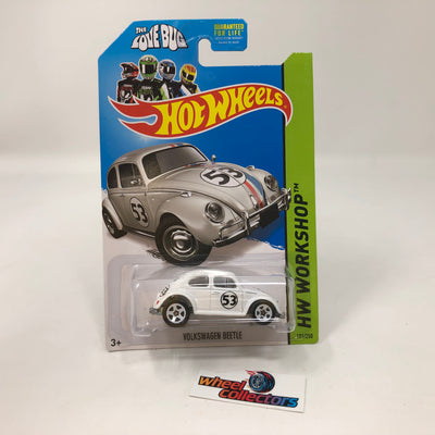 Volkswagen Beetle #191 * The Love Bug Herbie * 2014 Hot Wheels