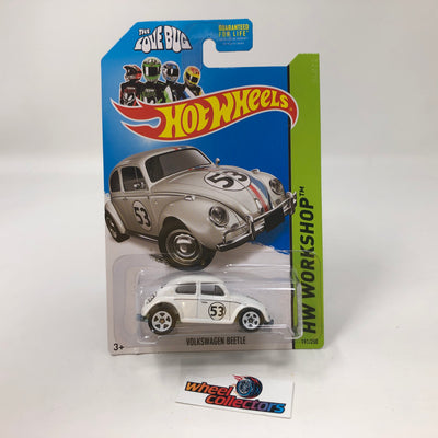 Volkswagen Beetle #191 * The Love Bug Herbie * 2014 Hot Wheels