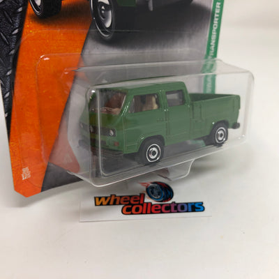 Volkswagen Transporter Cab w/ empty Bed #95 * Green * Matchbox Basic Series