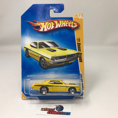 '71 Dodge Demon #13 * Yellow * 2009 Hot Wheels