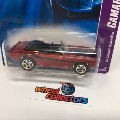 '69 Camaro Convertible #41 * 2007 Hot Wheels