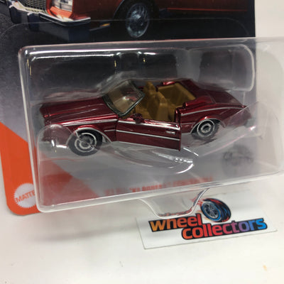 '83 Buick Riviera Convertible * RED * Matchbox Moving Parts