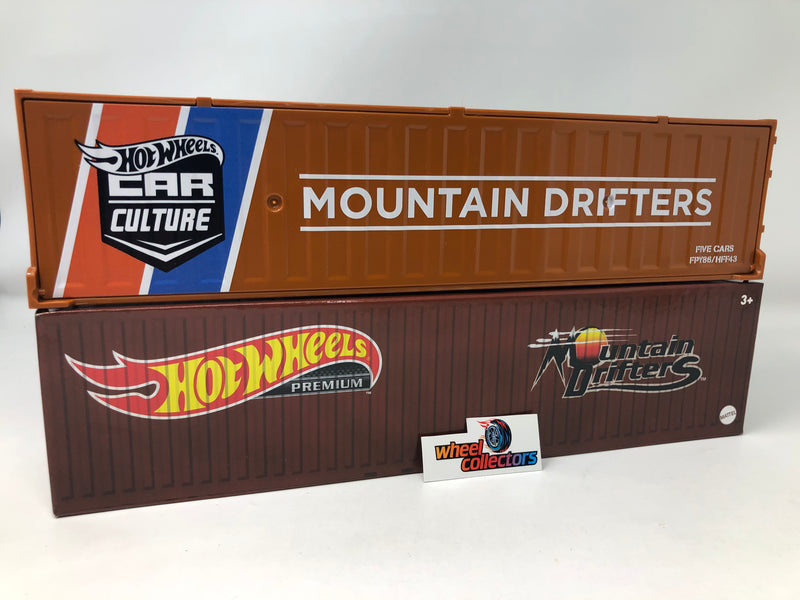 Mountain Drifters * Cargo Container Set * 2022 Hot Wheels Car Culture