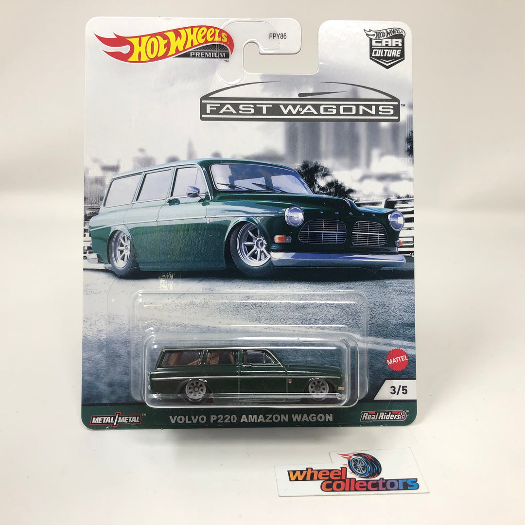 Volvo P220 Amazon Wagon * Hot Wheels FAST WAGONS Car Culture