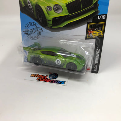 2018 Bentley Continental GT3 #246 * Green * 2020 Hot Wheels