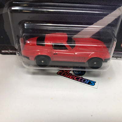 '65 Corvette Stingray Coupe * Red * Hot Wheels QUICK SHIFTERS Fast & Furious