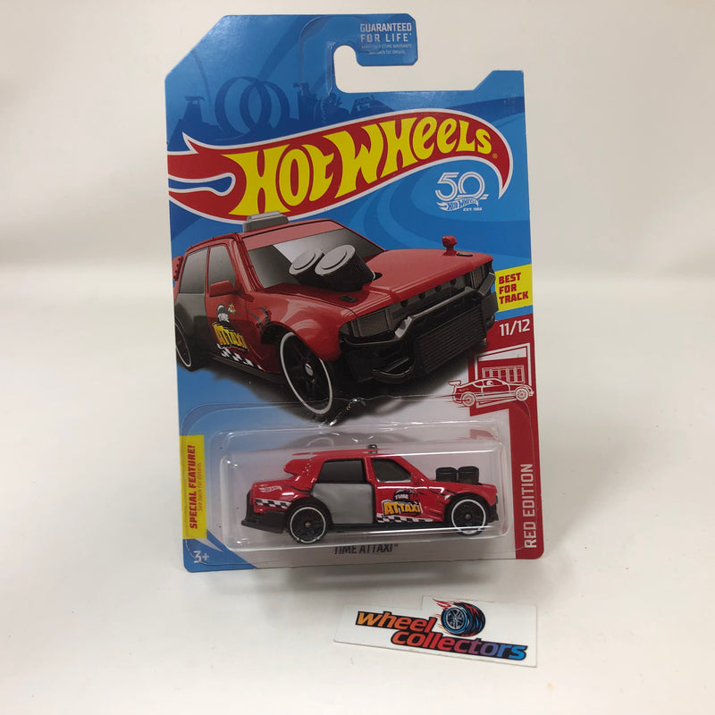 Time Attaxi * Red Red Edition Target * 2018 Hot Wheels