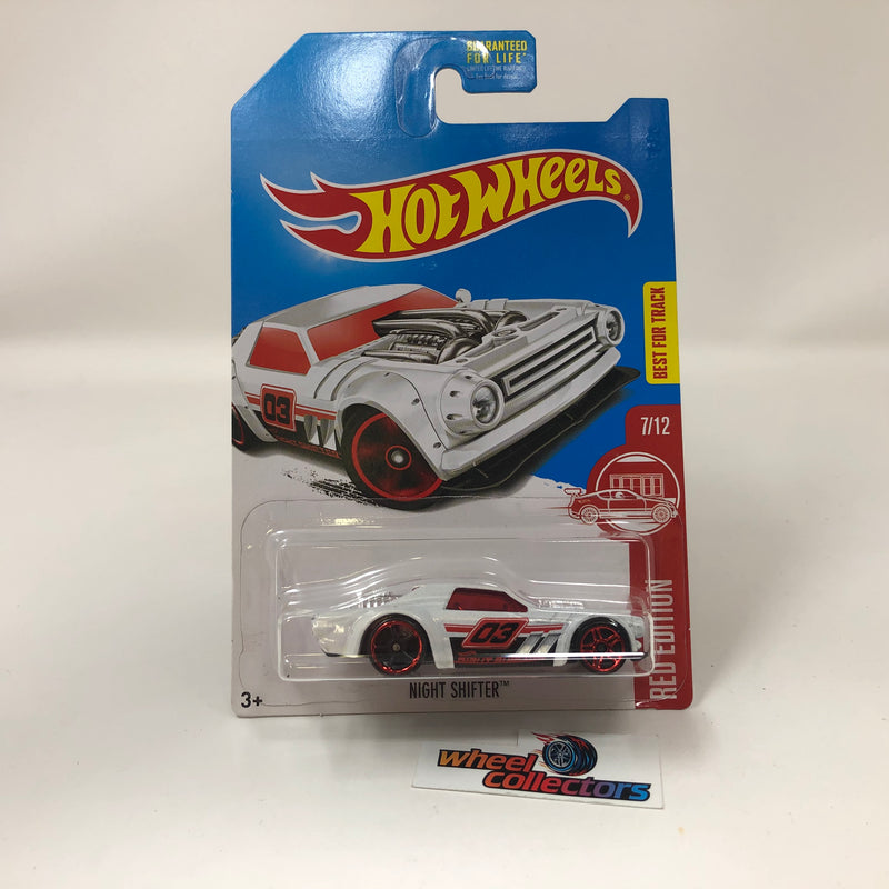 Night Shifter * White Target Exclusive * 2017 Hot Wheels