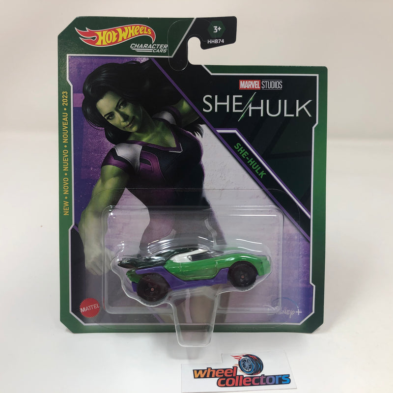 She-Hulk * 2022 Hot Wheels Marvel Character Cars Case F Release