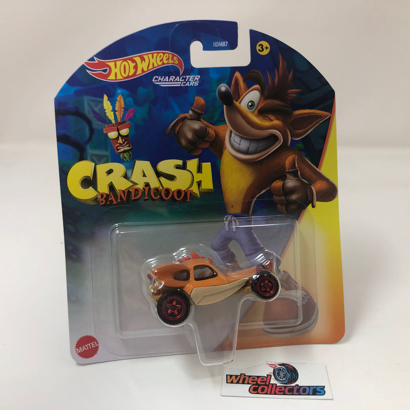 Crash Bandicoot * 2022 Hot Wheels Character Cars Case D Release